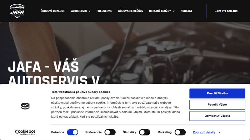 JAFA - autoservis a pneuservis Prešov