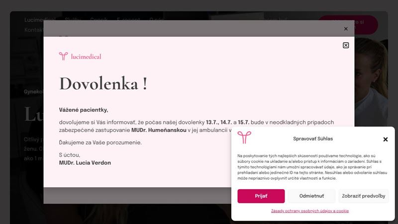 po_row_01923 Gynekológ Prešov/Lucia Verdon/LuciMedical