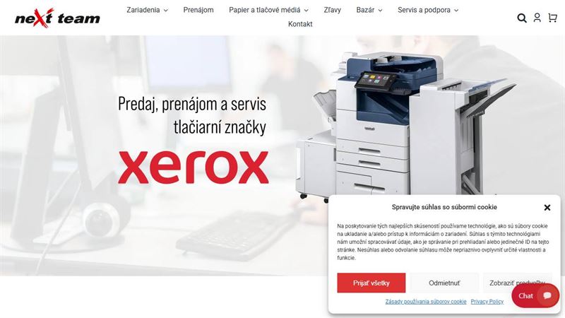 Next Team Xerox Premier Partner