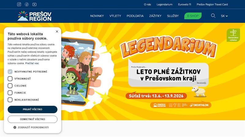 Severovýchod Slovenska - Krajská organizácia cestovného ruchu