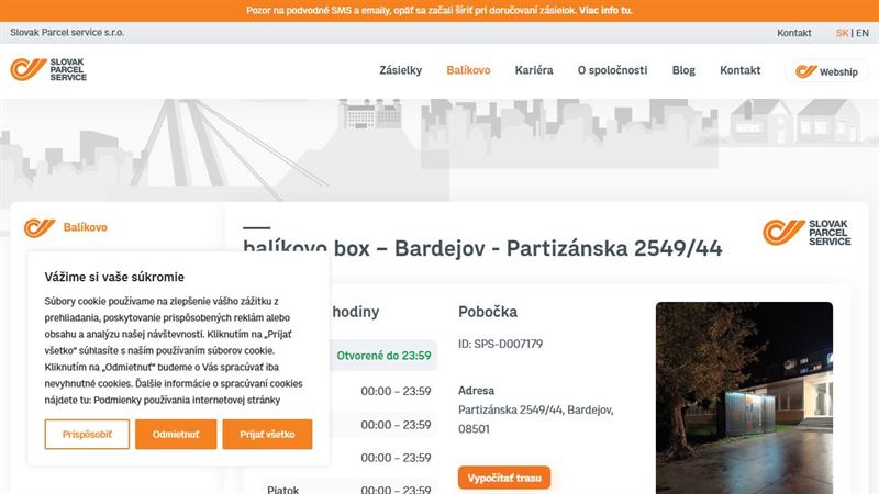 balíkovo box