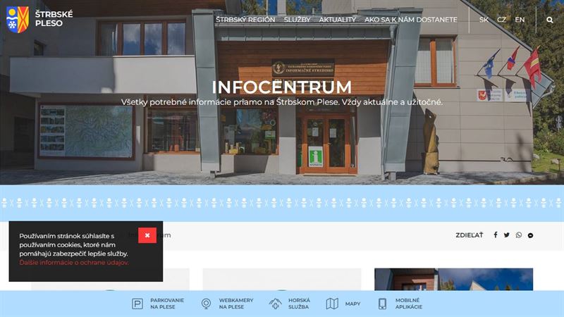 po_row_02482 Turistické informačné centrum Štrbské Pleso