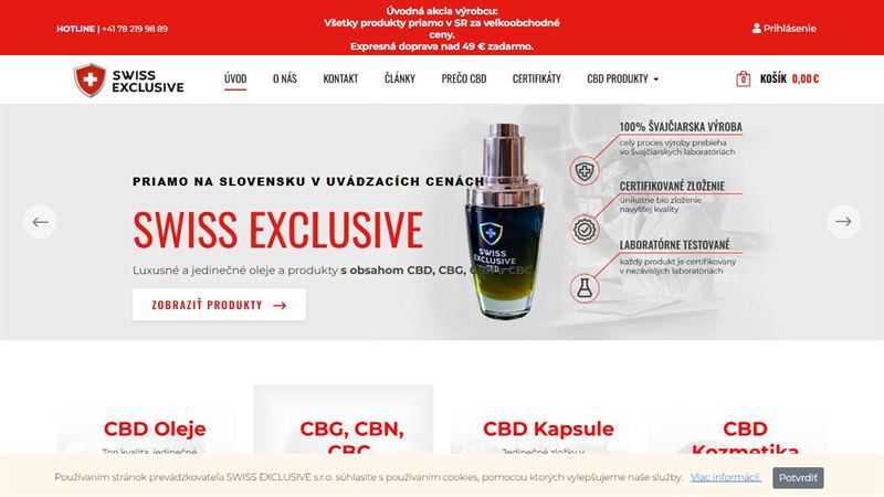 po_row_02501 SWISS EXCLUSIVE - prémiové CBD