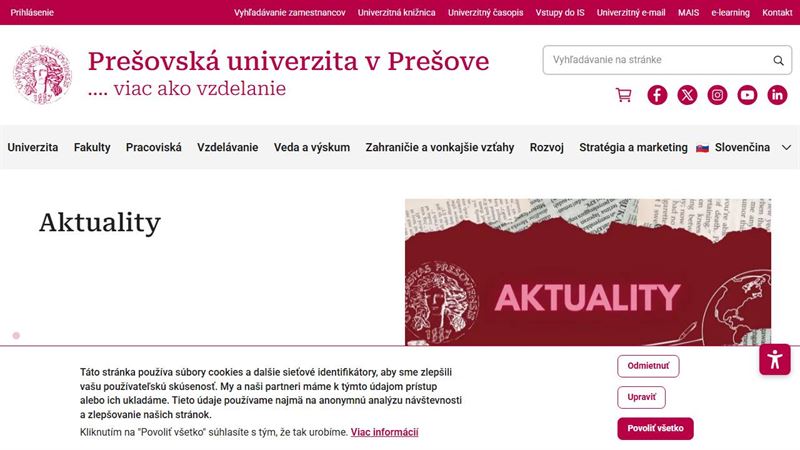 Fakulta zdravotníckych odborov Prešovskej univerzity
