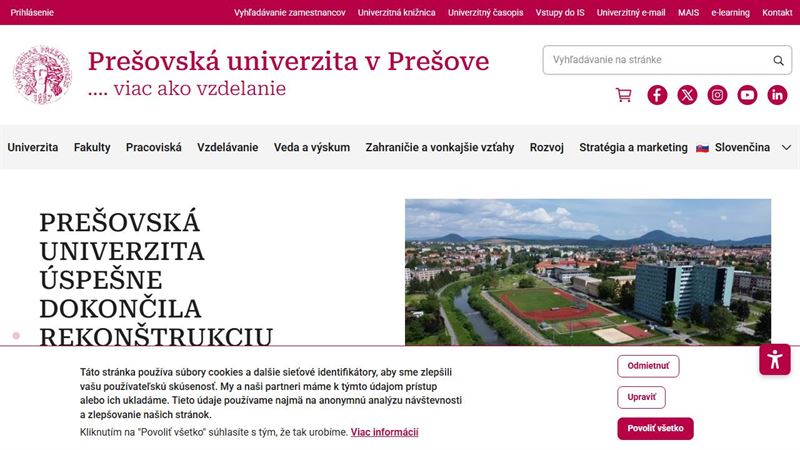 VŠA Prešovskej univerzity v Prešove
