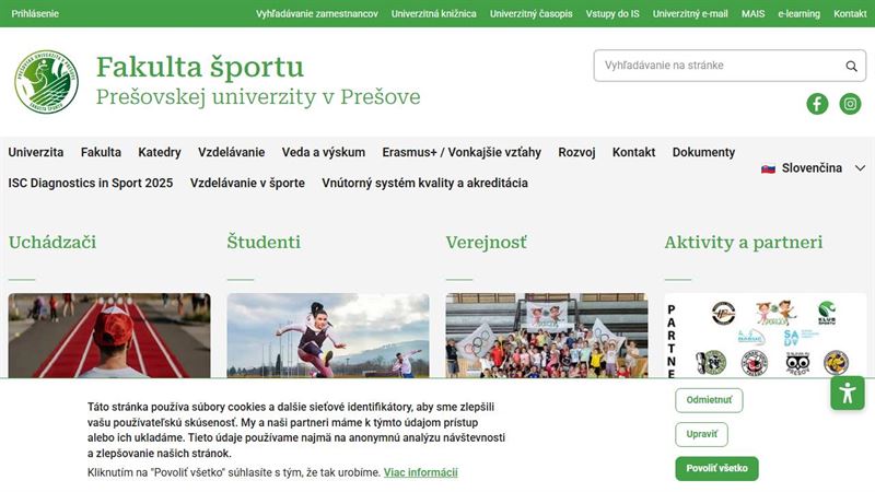 Fakulta športu Prešovskej univerzity