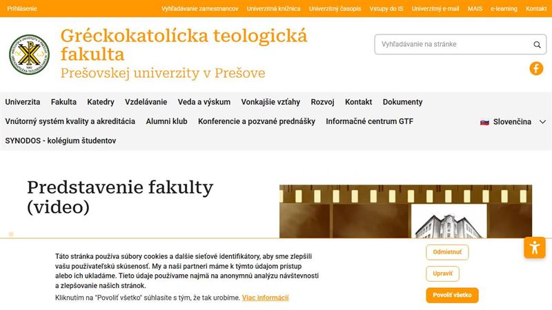 Gréckokatolícka teologická fakulta Prešovskej univerzity