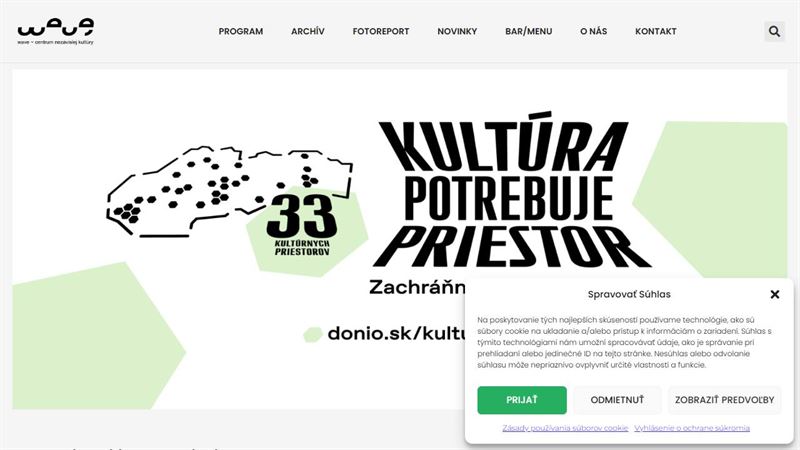 Wave - Centrum nezávislej kultúry