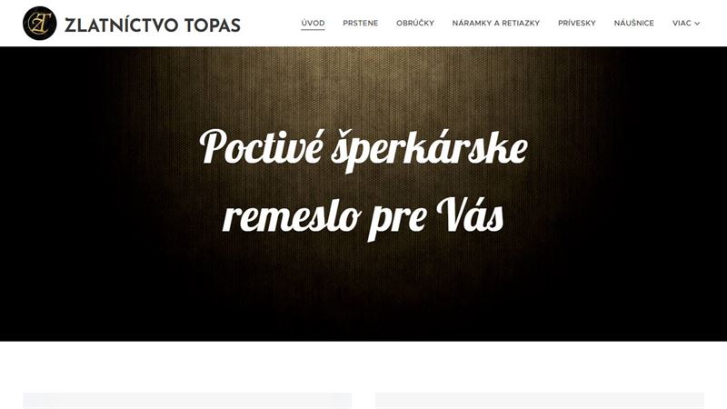 po_row_02705 Zlatníctvo Topas