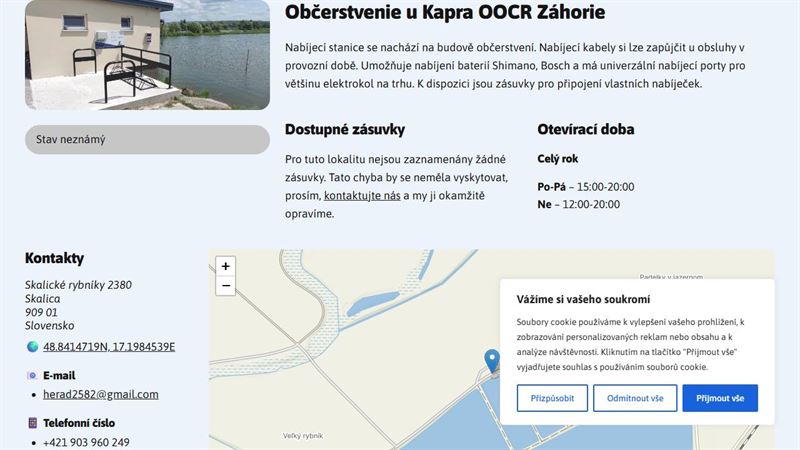 Občerstvenie u Kapra OOCR Záhorie