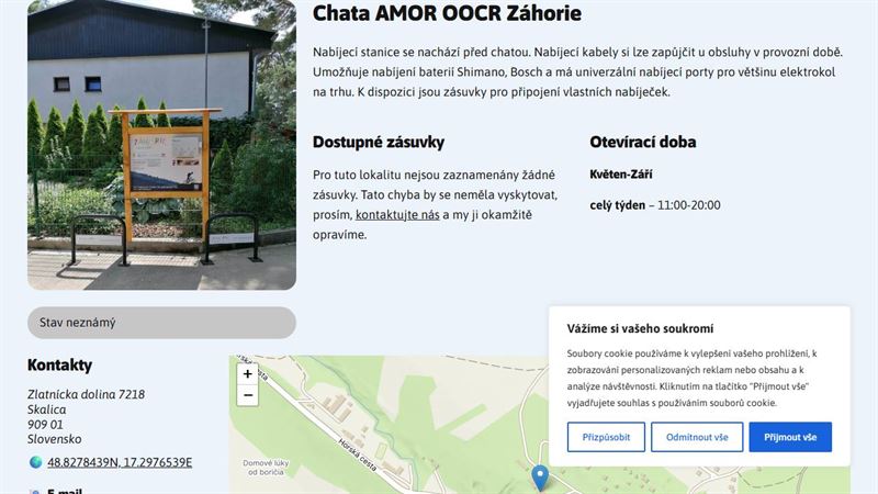 Chata AMOR OOCR Záhorie