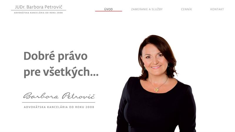 JUDr. Barbora Petrovič
