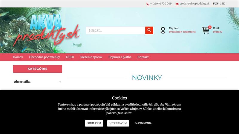 Akva produkty.sk