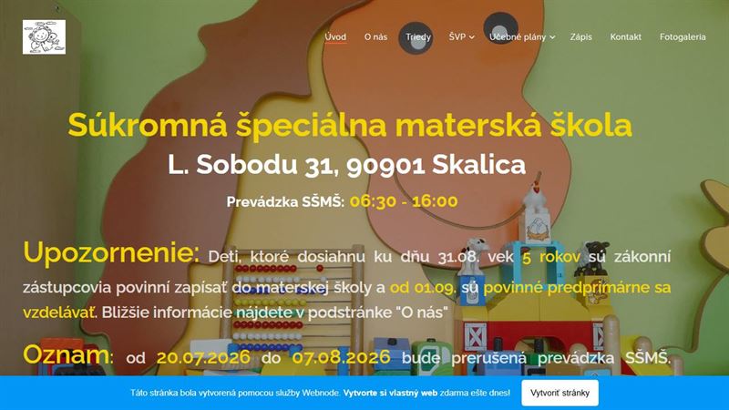 Súkromná špeciálna materská škola