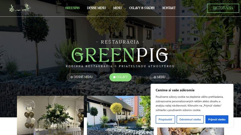 Green pig