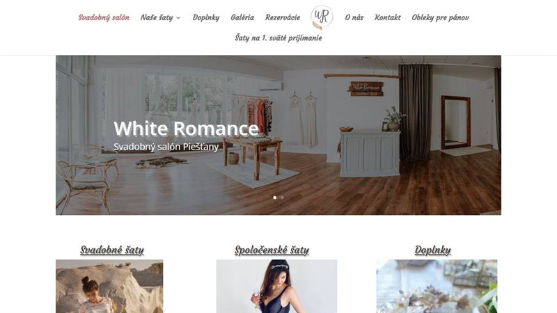 Svadobný salón White Romance