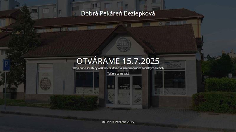 Dobrá Pekáreň Bezlepková