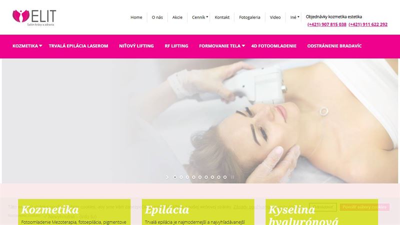 Salón krásy a zdravia Elit