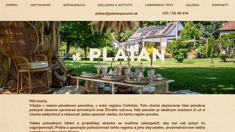 Penzion Platan