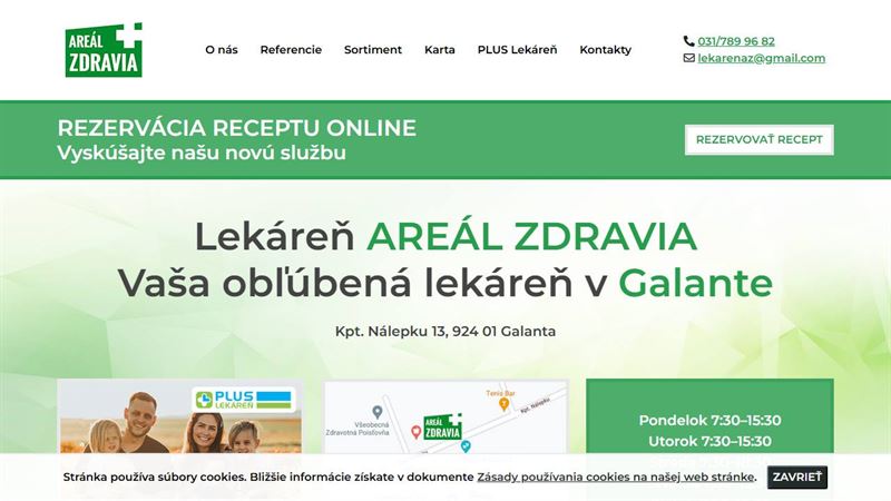 Areál zdravia