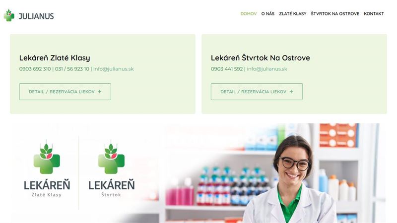 Lekáreň Štvrtok
