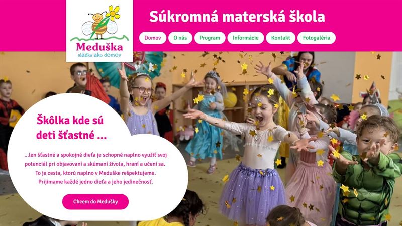 Súkromná materská škola Meduška