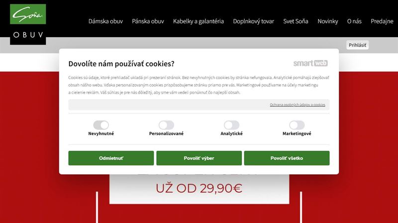Obuv Soňa
