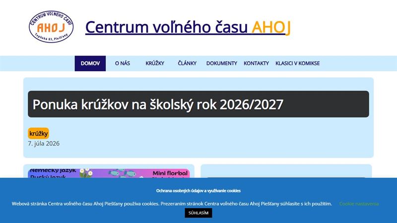 Centrum voľného času Ahoj