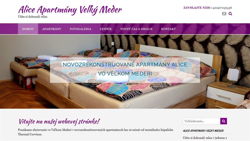 Apartmány Alice