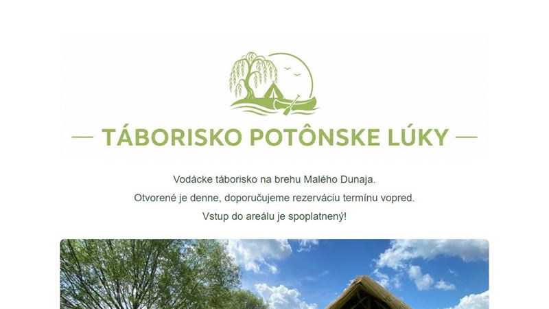 Táborisko Potônske Lúky