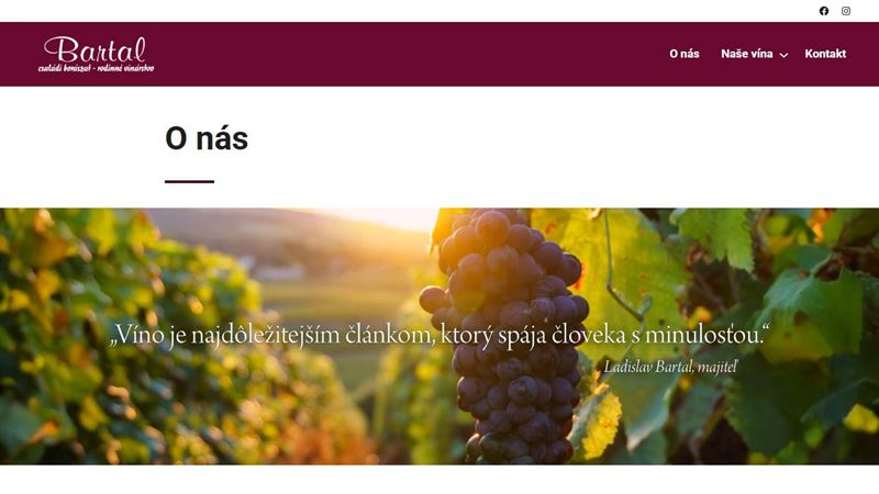 BARTAL rodinné vinárstvo a vinotéka Šamorín