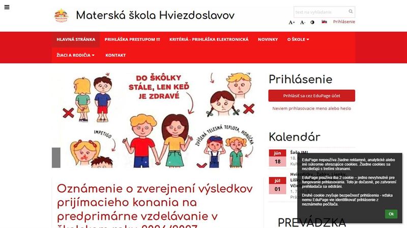 Materská škola Hviezdoslavov