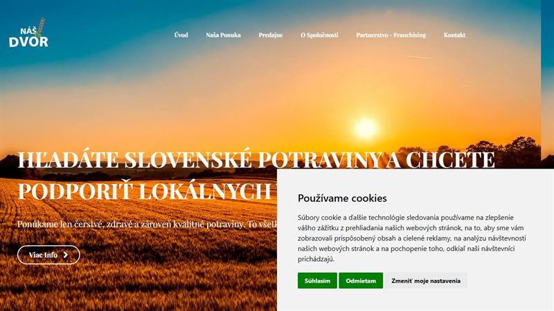 Náš Dvor - farmárske potraviny