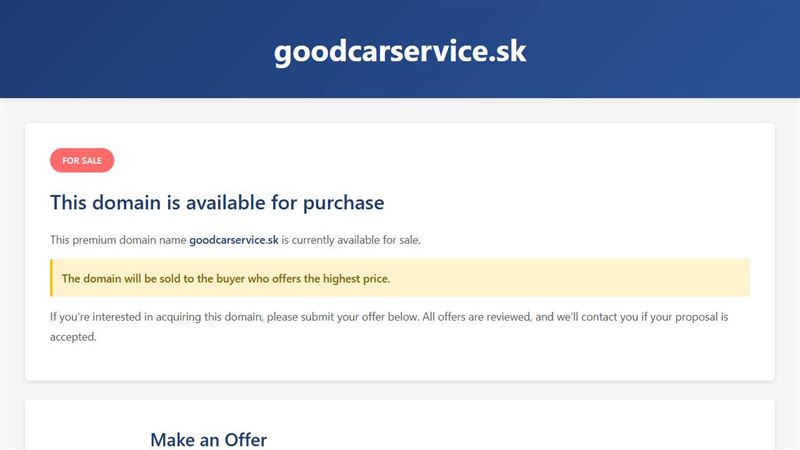 Good Car Service