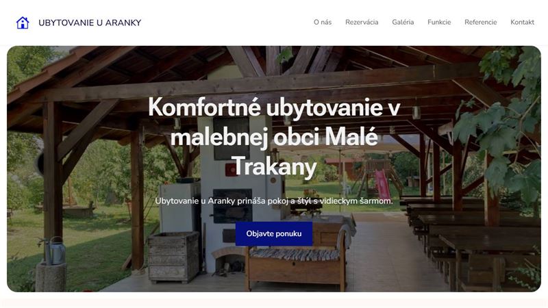 Ubytovanie u Aranky