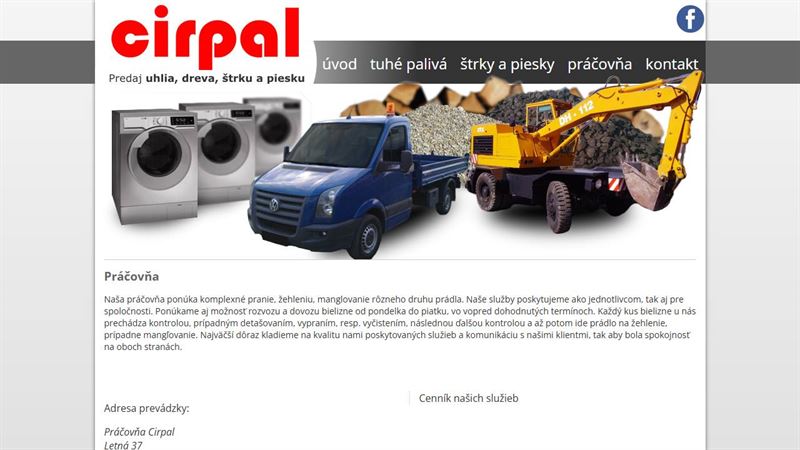Práčovňa Cirpal