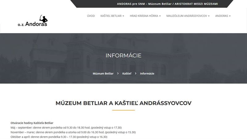 Kaštieľ Betliar