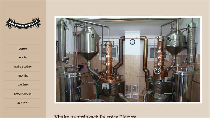 Pálenica Bidovce