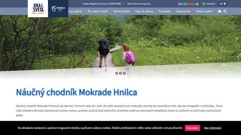 website_00044 Stratená Náučný chodník mokrade Hnilca