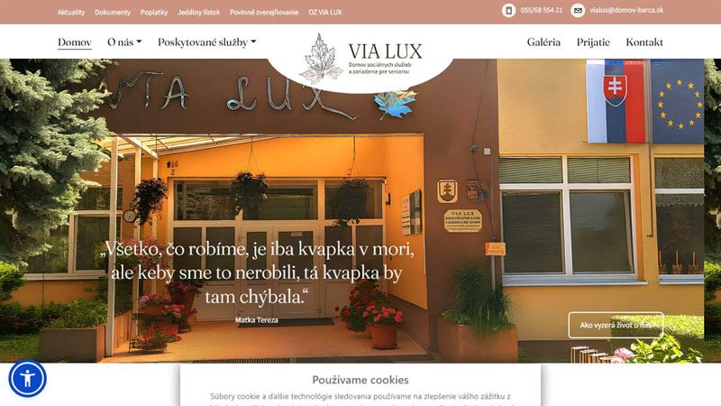 Via Lux - zariadenie pre seniorov