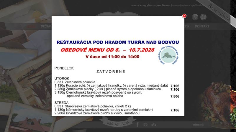 Reštaurácia pod Hradom