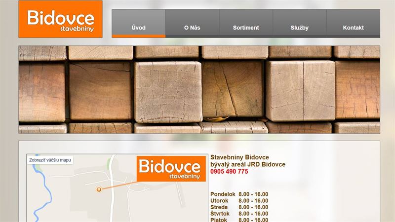 Stavebniny ANED Bidovce