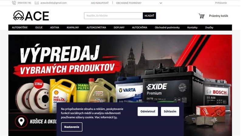 website_00238 ACE Autodiely