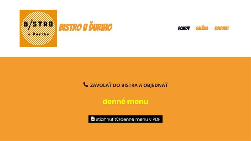 website_00281 Bistro u Ďuriho
