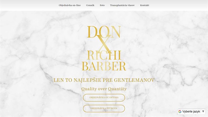 DONXRICHI BARBER