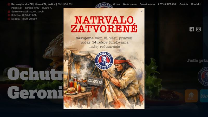 Geronimo Grill & Bar
