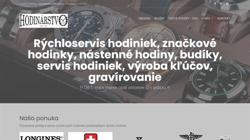 website_00396 Hodinárstvo - Peter Barták