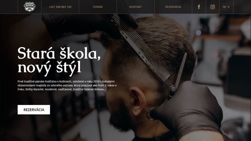 Holičstvo Barber