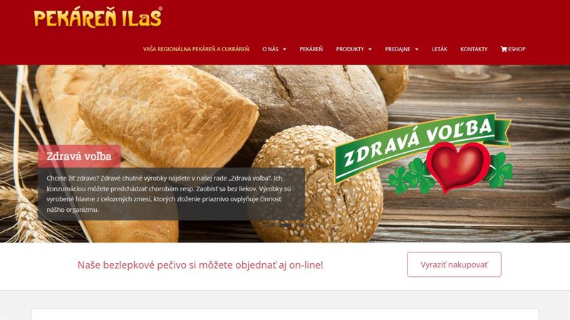 website_00418 Pekáreň Ilas