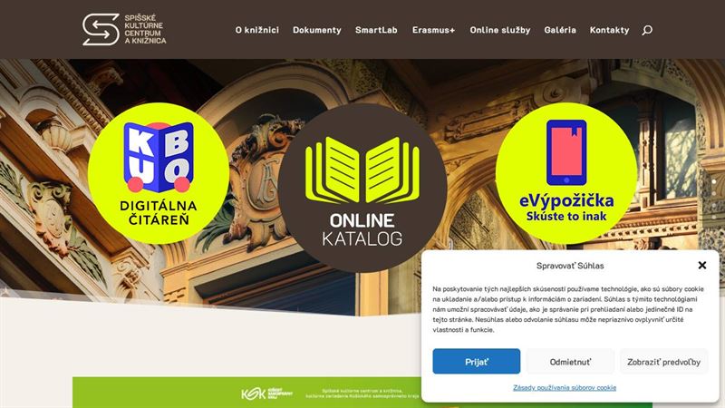 website_00440 Spišská knižnica v Spišskej Novej Vsi